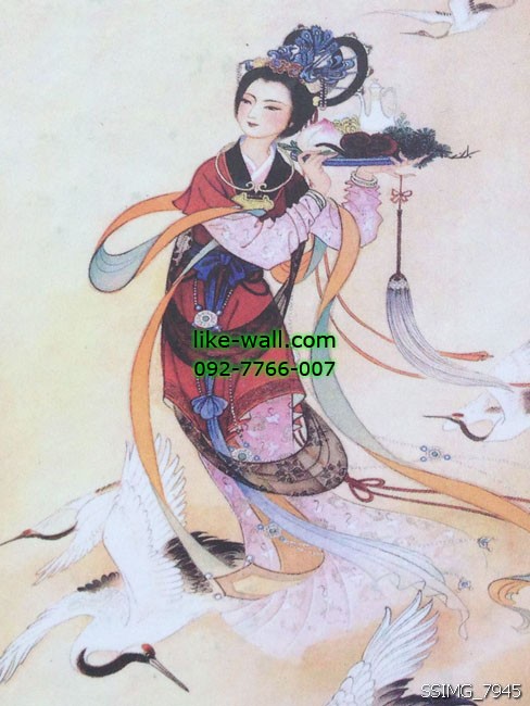 วอลเปเปอร์ติดผนังลาย Chinese person