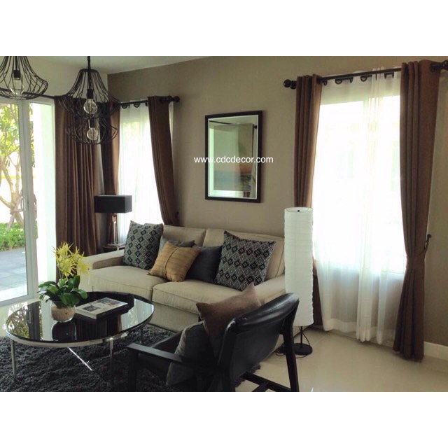 ผลงานติดวอลบ้าน Condo  ผ้าม่าน สวย หรู ถูก ดีไซน์เด่น เน้นคุณภาพ 