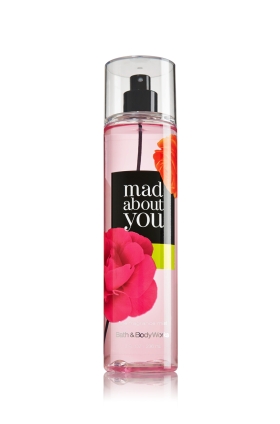 Bath & Body Works Mad about You Fine Fragrance Mist 236 ml. สเปร์ยน้ำหอมที่ให้กลิ่นติดกายตลอดวัน ด้วยกลิ่นผลไม้แบรคเคอเรนท์ ผสมกับดอกมะลิ และกลิ่นมัควนิลลาอ่อนๆ หอมละมุนสดชื่นมากคะ