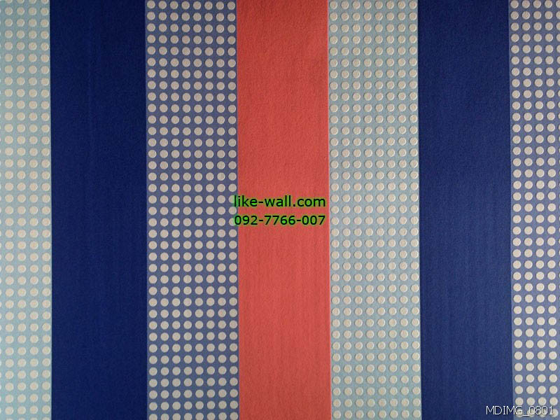 วอลเปเปอร์ติดผนังลายทางตรงสีเข้มปนส้ม