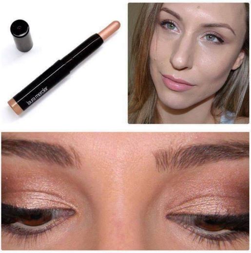 **พร้อมส่ง**Laura Mercier Mini Caviar Stick Eye Colour - Rose Gold ขนาดทดลอง 1g. สีทองอมชมพู สวยหวานแวววาว อายแชโดว์เนื้อครีมแบบแท่งออโต้ เพียงหมุนใช้ โดยไม่ต้องเหลา ใช้งานสะดวก เนื้อครีมเนียน เกลี่ยง่าย ไม่จับตัวเป็นก้อน กันน้ำ กันเหงื่อ ติดทนนานตลอดวัน