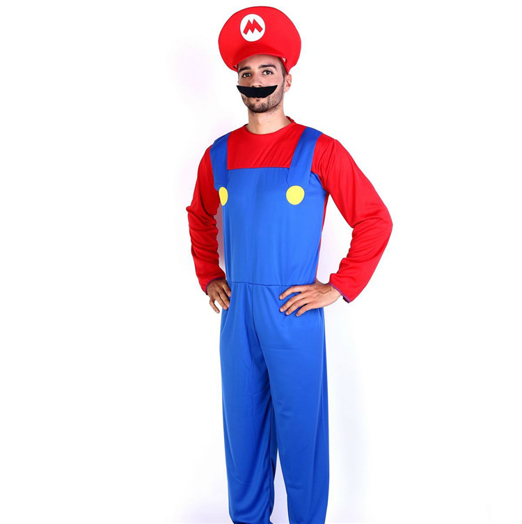 ++พร้อมส่ง++ชุดแฟนซีมาริโอ้ ใส่ได้ทั้งชายและหญิง 
