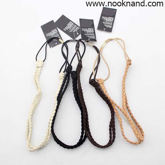 ที่คาดผมเปียคู่ Braided Hairband