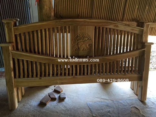 เตียง 6ฟุต (รอขัดทำสี)