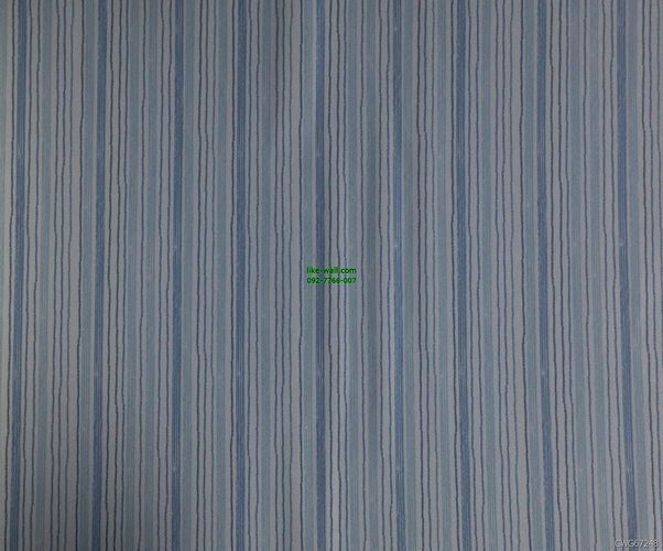 วอลเปเปอร์ติดผนัง ลายทางเส้นตรง สีฟ้า-เทา