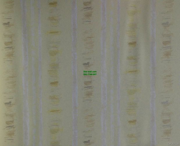 วอลเปเปอร์ติดผนัง ลายเส้นตรงผิวหยาบ สีเหลือง 