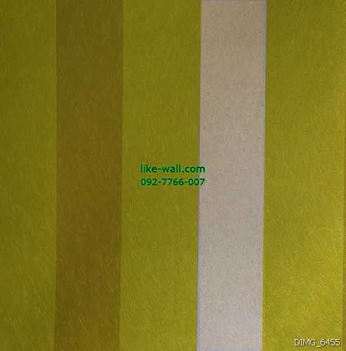 วอลเปเปอร์ติดผนัง ลายเส้นตรง สีเหลือง