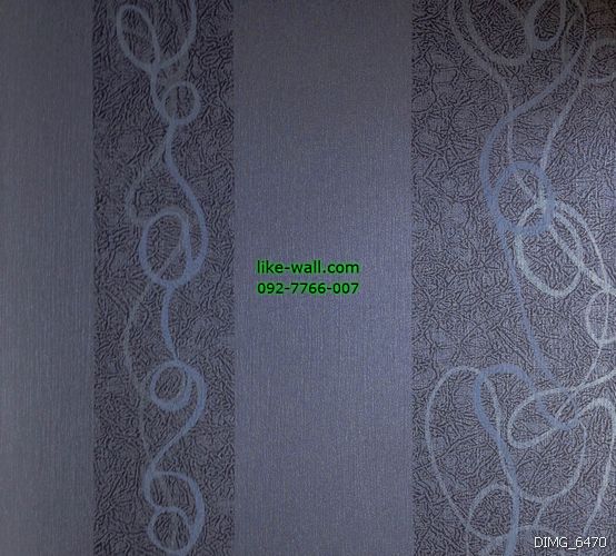 วอลเปเปอร์ติดผนัง ลายเส้นโค้งดัด สีขาว พื้นหลังสีเทา