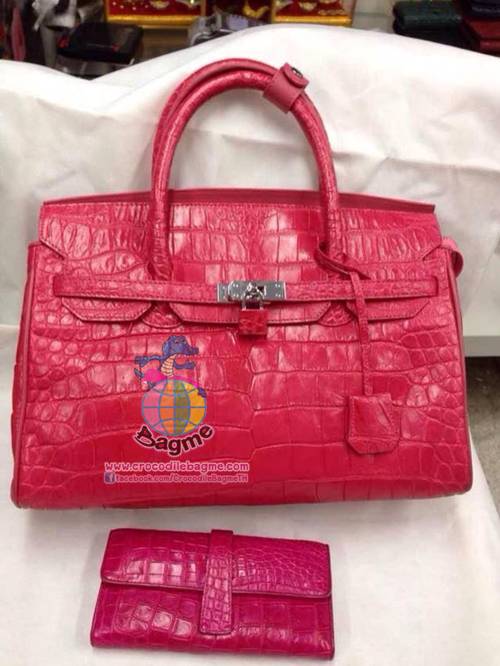 พร้อมส่ง กระเป๋าถือ สะพายหญิงBN541คู่ใบเล็ก หนังท้อง