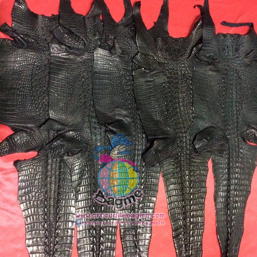 พร้อมส่ง  แผ่นหนังแท้ ฟอกสี