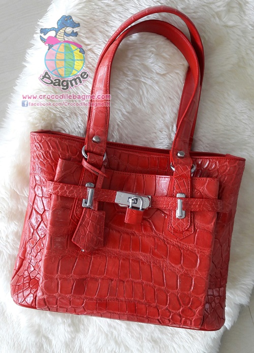 พร้อมส่ง กระเป๋าถือ สะพายหญิงBT833 หนังท้อง