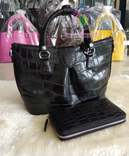 งานคู่  พร้อมส่ง กระเป๋าถือหญิง สะพาย BT8135  หนังท้อง