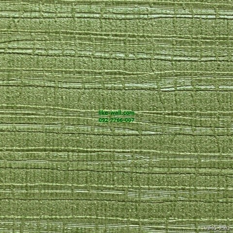 วอลเปเปอร์ติดผนัง ลายพื้นเรียบ สีเขียว