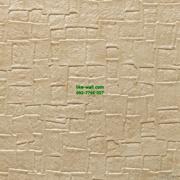 วอลเปเปอร์ติดผนัง ลายพื้น สีครีม