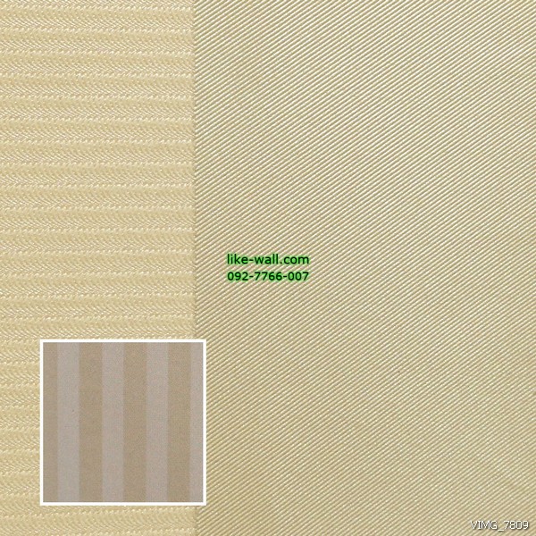 วอลเปเปอร์ติดผนัง ลายทาง สีครีม