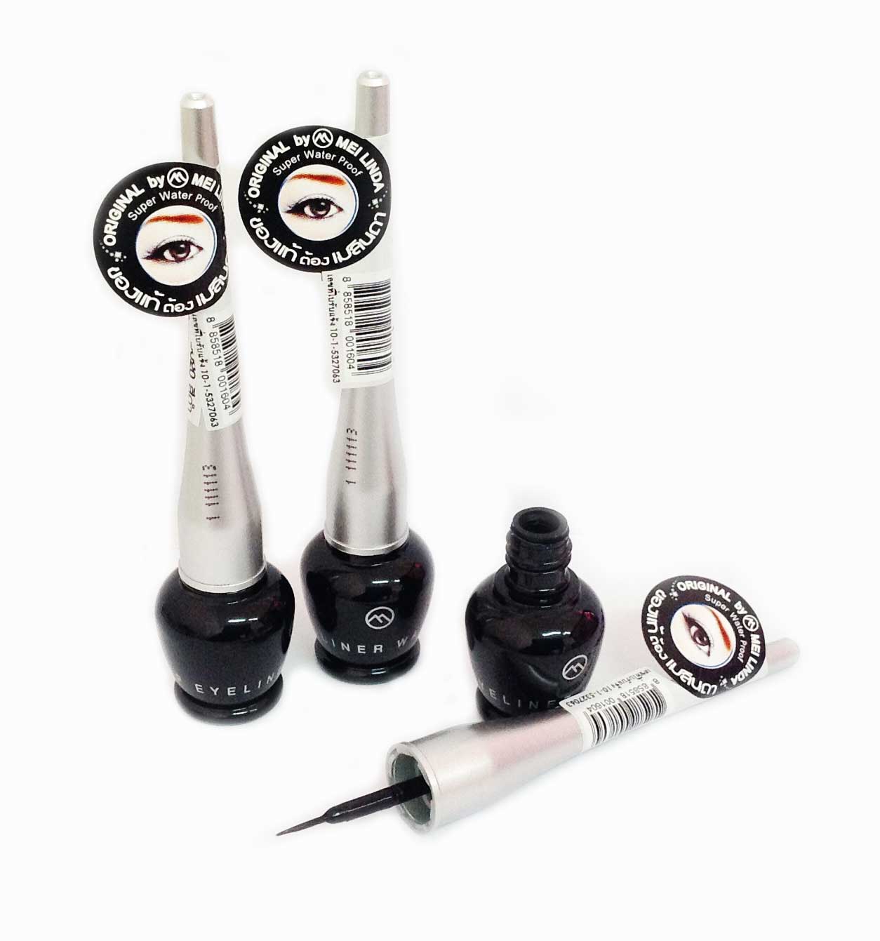 Mei Linda Dip Eyeliner Water Proof อายไลเนอร์หัวอ่อน5ml.