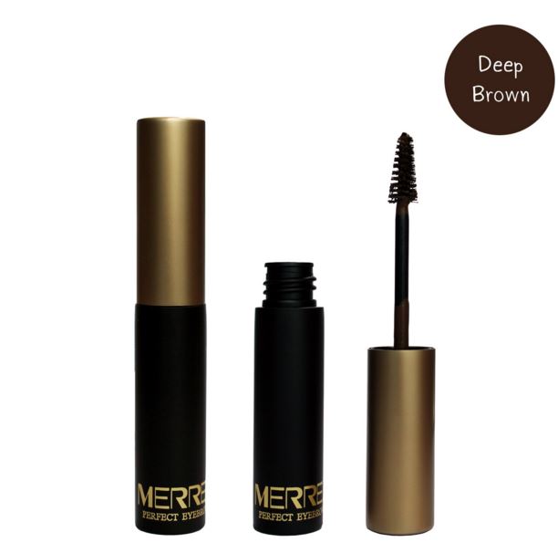 ** พร้อมส่ง**Merrezca Perfect Eyebrow Mascara มาสคาร่าคิ้วเนื้อด้าน สีติดทน ปัดแล้วไม่จับตัวเป็นก้อน หัวแปรงปัดตัวนี้จะเป็นแบบเรียวเล็ก ใช้งานง่าย เวลาปัดจะช่วยให้เส้นคิ้วเรียงตัวสวย ดังนั้นสีจะเนียนเสมอกันทุกเส้น  ใช้แล้วขนคิ้วจะเรียงตัวสวยเป็นธรรมช