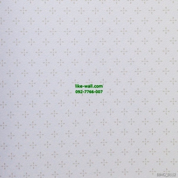 วอลเปเปอร์ติดผนัง ลายจุด สไตล์วินเทจ สีเทา พ้นหลังสีขาว