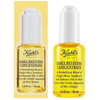 Kiehl's Daily Reviving Concentrate 30 ml. ทรีทเมนต์เนื้อบางเบา ให้ผิวสดชื่นสดใสหน้าไม่หมองตลอดวัน ซึมซาบไว เพื่อผิวแลดูมีสุขภาพดี สดชื่น และเรียบเนียนตลอดวัน ไม่ก่อให้เกิดสิวและไม่อุดตันรูขุมขน 