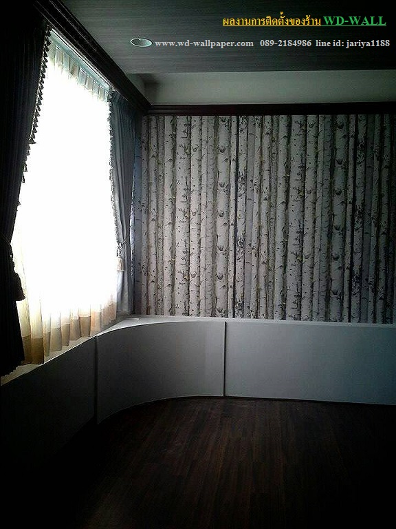 ไอเดียการแต่งบ้านสวย ด้วยวอลเปเปอร์ติดผนัง By wdwall 2