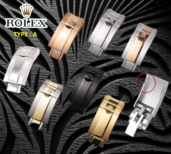 อุปกรณ์ล็อกปลายสายนาฬิกา แบบก้านสั้น Tepy A ใช้สำหรับ Rolex