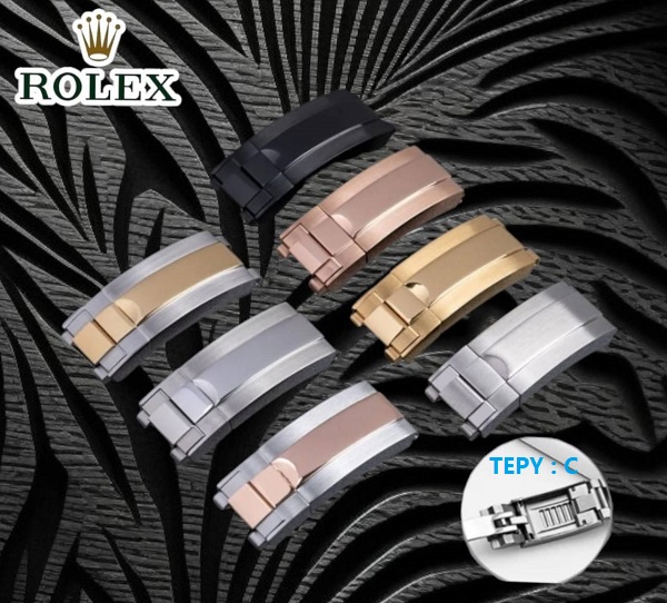 อุปกรณ์ล็อกปลายสายนาฬิกา แบบสไลด์ Tepy C สำหรับ Rolex