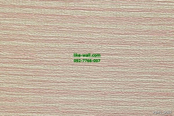 วอลเปเปอร์ติดผนัง ลายเปลือกไม้ สีชมพูปนขาว