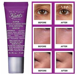 Kiehl's Super Multi-Corrective Eye-Opening Serum ขนาดทดลอง 3ml. เซรั่มฟื้นบำรุงผิวรอบดวงตาสูตรใหม่ที่ช่วยดูแลผิวรอบดวงตาแบบ 360 องศา ให้ผิวรอบดวงตาดูกระชับ อ่อนเยาว์ ลดเลือนริ้วรอย ให้ผิวรอบดวงตาดูเรียบเนียน และแลดูกว้างขึ้น