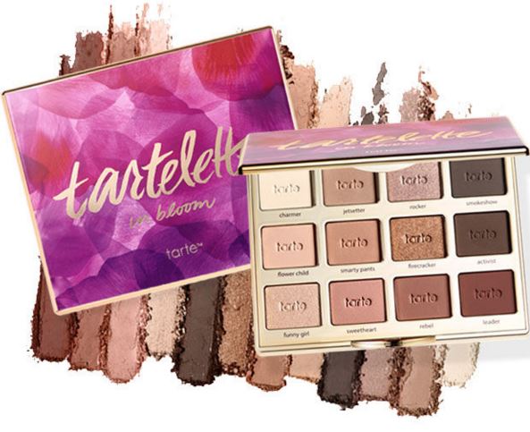 Tarte Tartelette in Bloom Amazonian Clay Palette ตัวใหม่ล่าสุด อายชาโดว์พาเลตต์ 12 สีใหม่ มีทั้งเนื้อแมทท์และชิมเมอร์ทั้งโทนครีม น้ำตาล และดำ สามารถแต่งได้หลากหลายแนว ในพาเลทลายดอกไม้แสนสวยหรู สวยงามอลังมากคะ