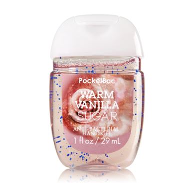 **พร้อมส่ง**Bath & Body Works Warm Vanilla Sugar PocketBac Sanitizing Hand Gel 29 ml. เจลล้างมือขนาดพกพาแบบไม่ต้องใช้น้ำ สูตรแอนตี้แบคทีเรีย ฆ่าแบคทีเรียได้ 99.9% กลิ่นนี้จะหอมวนิลานุ่มๆ ขนมๆ หอมไฮโซเหมือนน้ำหอมแบรนด์ดังไม่มีผิดเลยค่ะ ใครที่ชอบกลิ่นวน