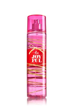 Bath & Body Works Be Joyful Fine Fragrance Mist 236 ml. สเปร์ยน้ำหอมที่ให้กลิ่นติดกายตลอดวัน ด้วยกลิ่นหอมโดดเด่นโทนกลิ่นผลไม้หอมหวานสดชื่น เจือกลิ่นดอกมะลิอ่อนๆปลายๆกลิ่น หอมสดชื่นปลุกอารมณ์ยามเช้าคะ