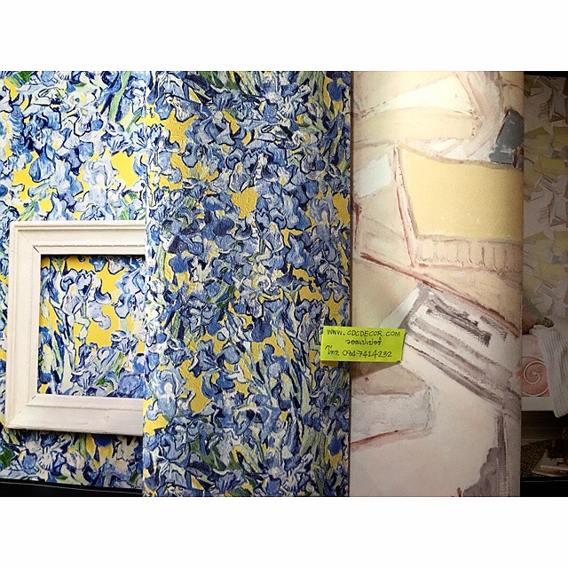 wallpaper จิตรกร ชื่อดัง Van gogh  ลิขสิทธิ์