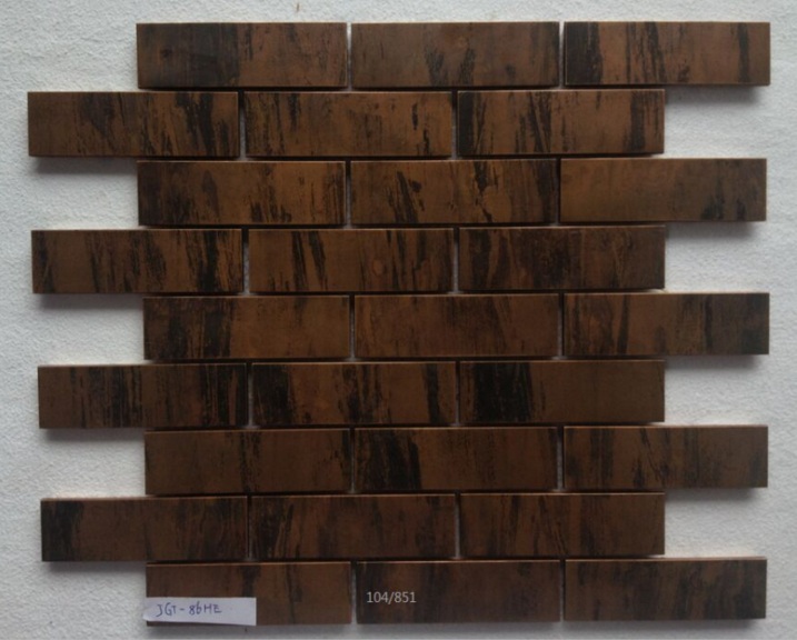 กระเบื้องสแตนเลส สี COPPER