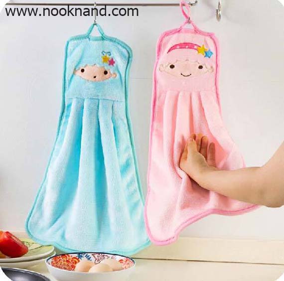 ผ้าเช็ดมือลายLittle twinstar  melodey pooh bear
