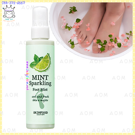 Mint Sparkling Foot Mist