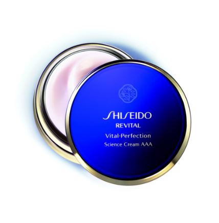 Shiseido Revital Vital-Perfection Science Cream AAA ขนาดทดลอง 18ml. ครีมบำรุงผิวหลากประสิทธิภาพเพื่อช่วยพลิกฟื้นคืนความอ่อนเยาว์ให้ผิวพรรณดูเรียบเนียน พร้อมคืนความยืดหยุ่นและความกระจ่างใส ลดเลือนเส้นริ้วรอยก่อนวัย