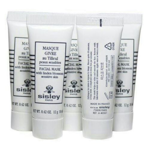 **พร้อมส่ง**ขนาดทดลอง Sisley Facial Mask with Linden Blossom for Sensitive Skin 10 ml มาร์คสำหรับผิวแห้ง และผิวแพ้ง่าย  สามารถมาร์ครอบดวงตา และริมฝีปากได้ด้วยจ้าด้วยส่วนผสมพิเศษ สารสกัดจากดอก Linden Blossom ให้ความรู้สึกผ่อนคลาย พร้อมเสริมสร้างความแข็งแรง