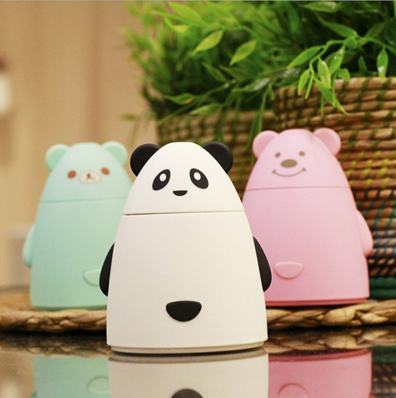 เตาอโรม่าขนาดเล็กรูปหมี สายเสียบเป็น USB ขนาดความจุด 80 ml.
