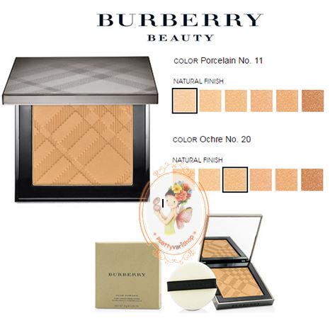 BURBERRY Nude Powder Sheer Luminous Pressed Powder แป้งอัดแข็งไม่ผสมรองพื้น เผยผิวที่สวย เปล่งประกายอย่างเป็นธรรมชาติ ให้ผิวดูฉ่ำ แบบไร้ความมัน ไม่ทำให้หน้ามันวาวระหว่างวัน พร้อมเทคนิคช่วยกระจายแสง ช่วยอำพรางรูขุมขน ปรับผิวให้เรียบเนียน สดใส ม