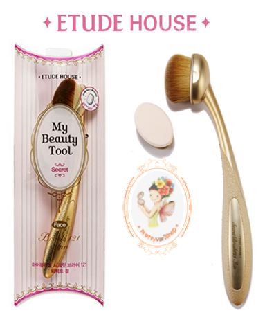 **พร้อมส่ง**Etude House My Beauty Tool Secret Face Brush 121 Skin แปรงเกลี่ยรองพื้น 2 หัว เพื่อการลงรองพื้นที่สมบูรณ์แบบ ด้วยการออกแบบมาให้รับกับใบหน้า สามารถเข้าถึงได้แม้จุดที่เข้าถึงได้ยาก อย่างบริเวณจมูก ปาก ใต้ตา โดยที่ไม่ทำให้รองพื้นเป็นคราบ หรือเป็น