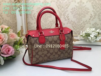 กระเป๋า Coach Speedy 9  แบบใหม่ งาน  Hi end  งานหนังแท้ งานสวยเนี๊ยบ 