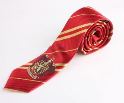 ++พร้อมส่ง++(มีตราสกรีน)เนคไทแฮร์รี่ พอตเตอร์ งานสวยมาก กริฟฟินดอร์ แฮรี่พอตเตอร์