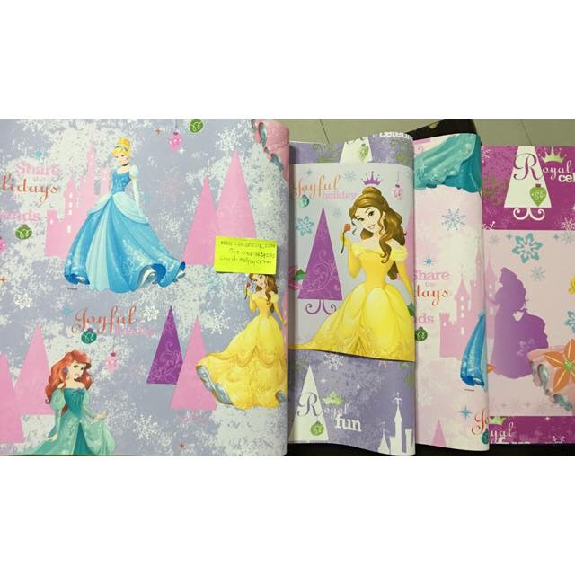 wallpaper การ์ตูน disney ลิขสิทธิ์ กว้าง53ซม ยาว10ม