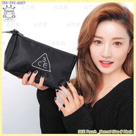 ( Black )3CE Pouch