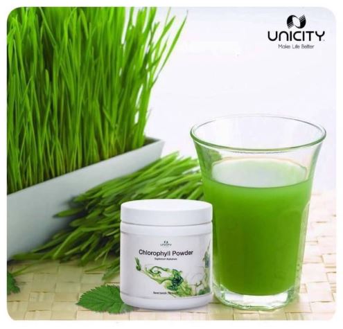 Chlorophyll Powder Unicity คลอโรฟิลล์ พาวเดอร์ ยูนิซิตี้ แพคเกจใหม่ ช่วยล้างสารพิษในเลือด ป้องกันโรคมะเร็ง ผิวพรรณสดใส จุดด่างดำดูจางลง สมานแผล ป้องกันโรคกระเพาะและลำไส้