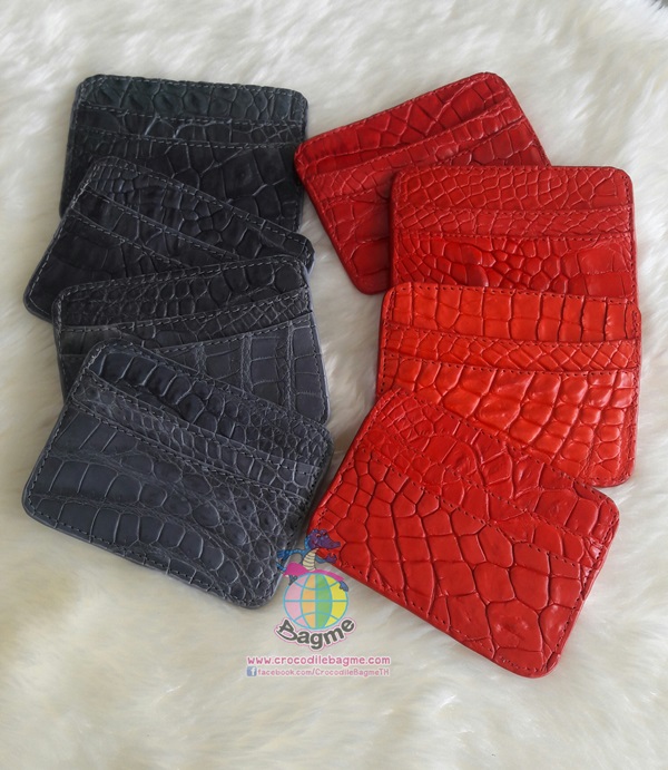 พร้อมส่ง กระเป๋าใส่นามบัตร บัตรเครดิต(แบบบาง)