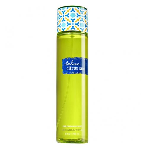 Bath & Body Works Italian Citrus Sun Fine Fragrance Mist 236 ml. สเปร์ยน้ำหอมที่ให้กลิ่นติดกายตลอดวัน ฉีดหลังอาบน้ำเสร็จจะยิ่งทำให้สดชื่น จนคนข้างๆ ที่ได้กลิ่นต้องชมว่าหอมค่ะ