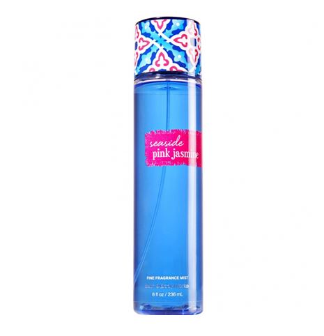 Bath & Body Works Seaside Pink Jasmine Fine Fragrance Mist 236 ml. สเปร์ยน้ำหอมที่ให้กลิ่นติดกายตลอดวัน ฉีดหลังอาบน้ำเสร็จจะยิ่งทำให้สดชื่น จนคนข้างๆ ที่ได้กลิ่นต้องชมว่าหอมค่ะ