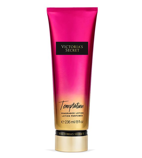 Victoria's Secret Fantasies Temptation Fragrance Lotion 236ml. โลชั่นน้ำหอม ที่ช่วยกักเก็บความชุ่มชื่นยาวนาน 24 ชม. และให้กลิ่นหอมติดทนนาน กลิ่นนี้ให้โทนกลิ่นหอมสดชื่นของแอปเปิ้ลผสมกับกลิ่นดอกไม้หอม