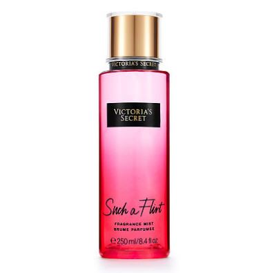 Victoria's Secret Such a Flirt Fragrance Mist 250 ml. *แพคเกจใหม่ 2016* สเปร์ยน้ำหอม ให้ความหอมรัญจวนใจ กลิ่นติดทนนาน 7-12 ชั่วโมง กลิ่นหอมกระตุ้นความมีชีวิตชีวาด้วยกลิ่นของผลมะเฟือง กับกลิ่นหอมน่ารักๆของกล้วยไม้หอม